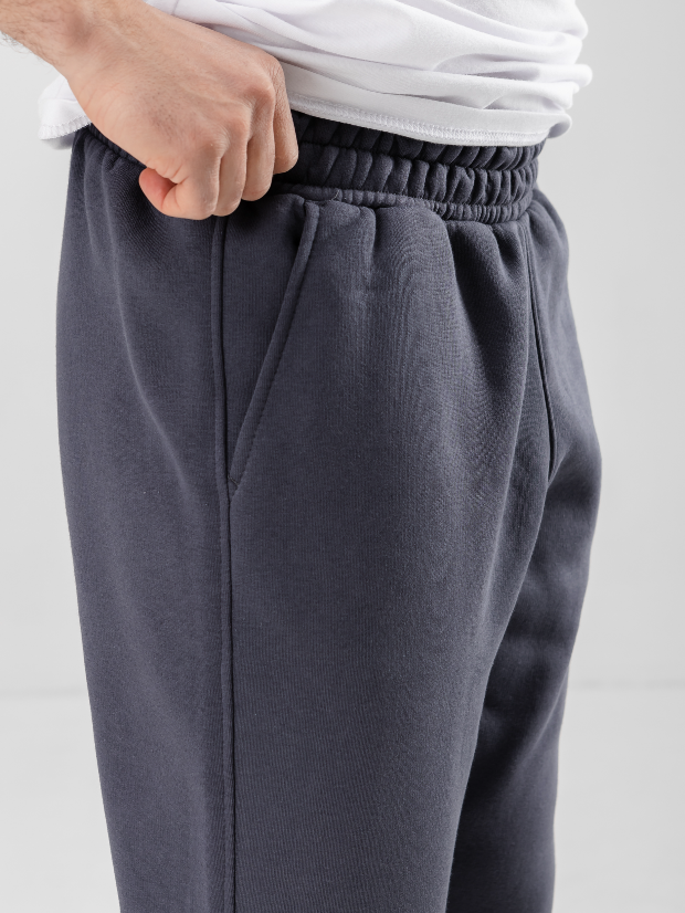 Трендові теплі oversize штани на манжетах Hector 30690