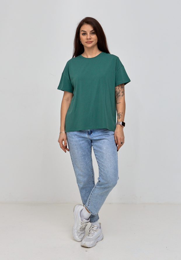 Жіноча базова футболка великих розмірів Hector 24561