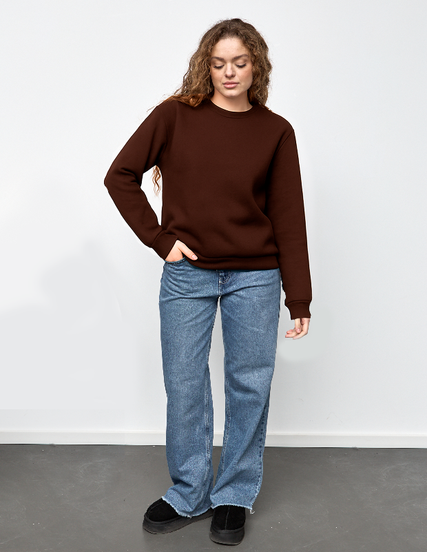 Теплый женский свитшот Hector 24201