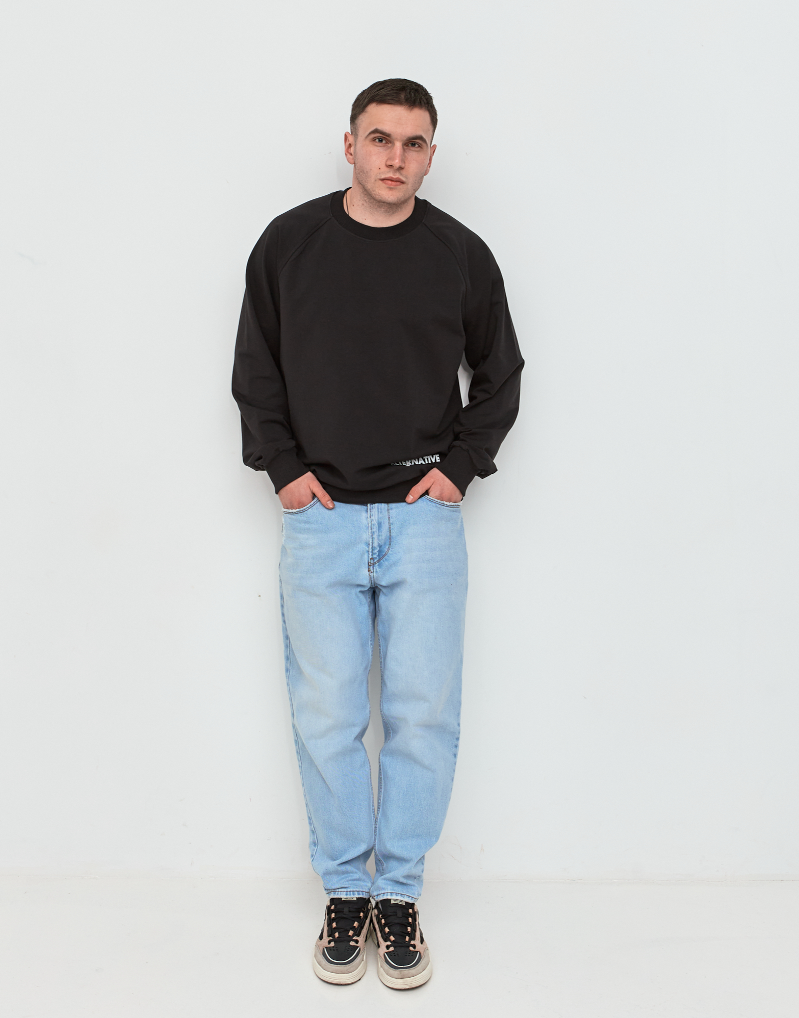 Чоловічий світшот-реглан oversize ALTERNATIVE CULTURE 17652