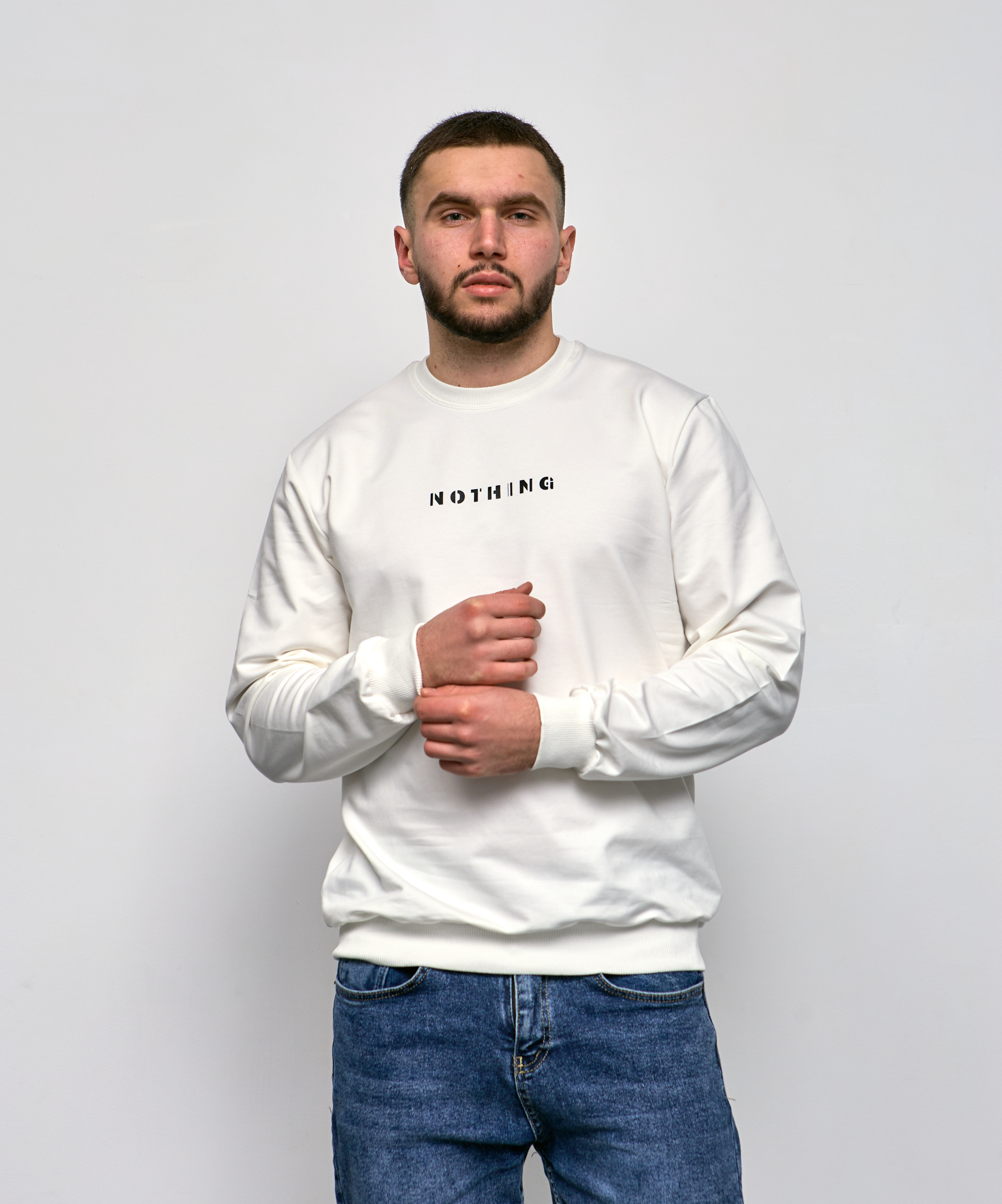 Світшот великих розмірів NOTHING 18038