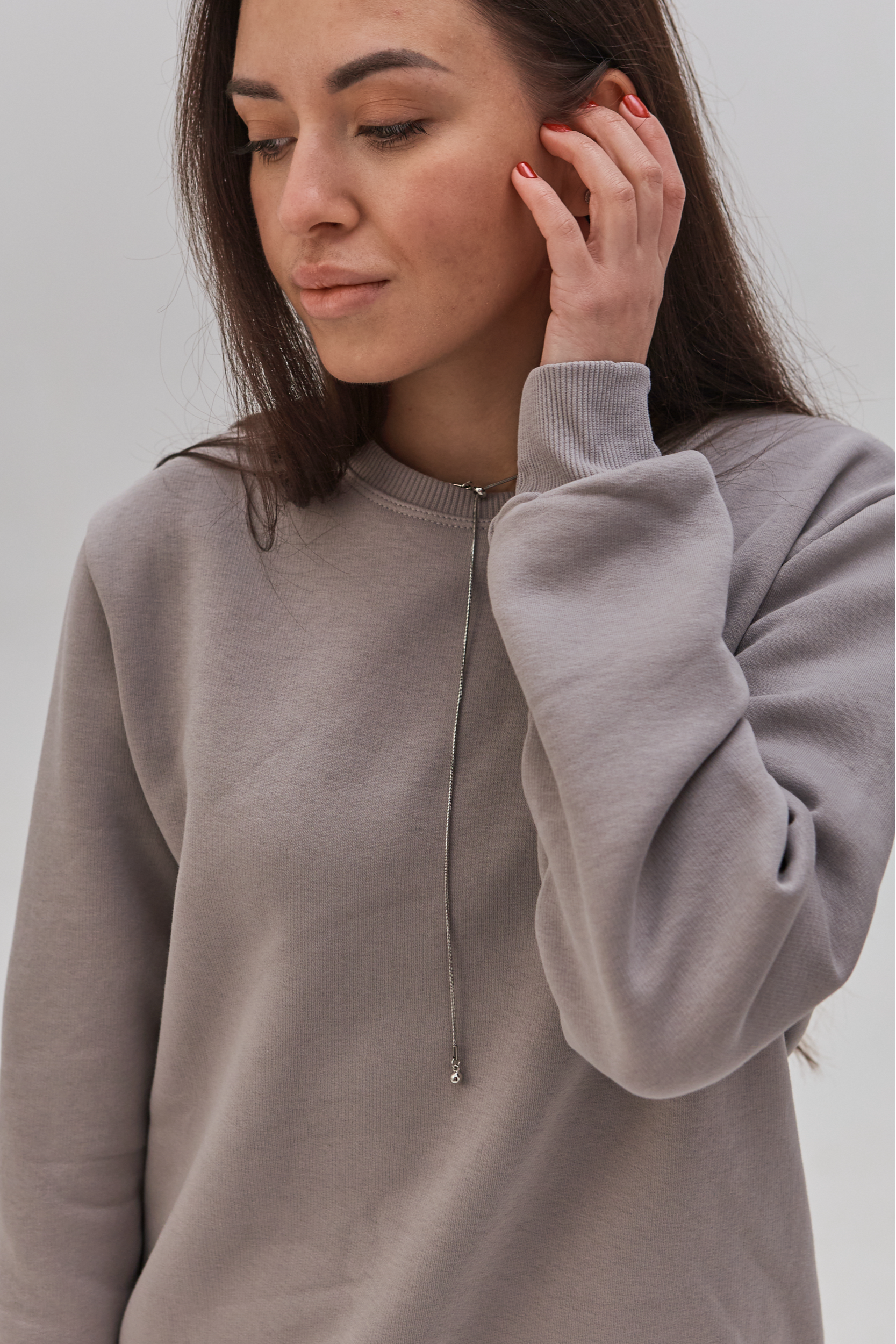 Теплый женский свитшот Hector 24201