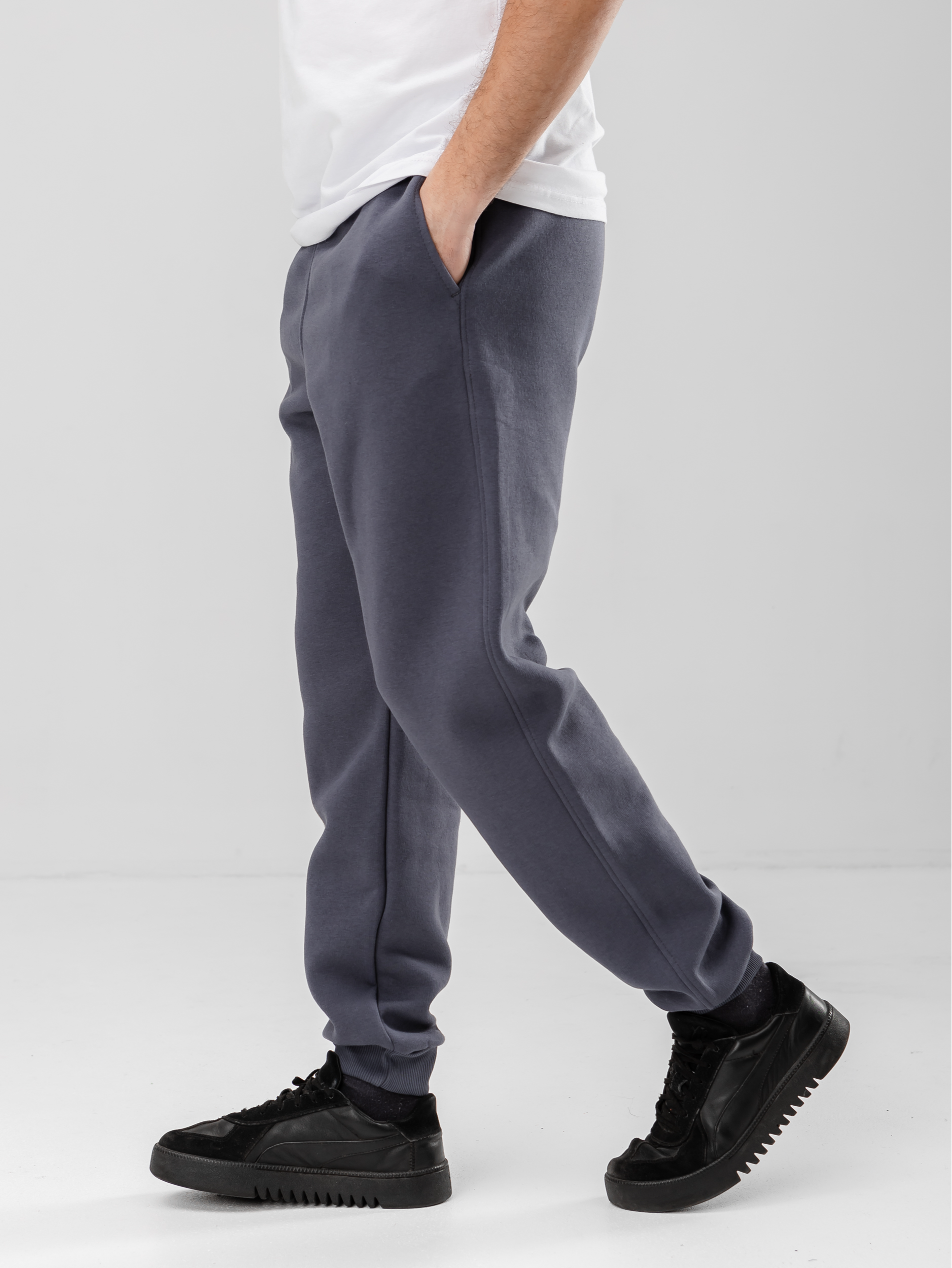 Трендові теплі oversize штани на манжетах Hector 30690