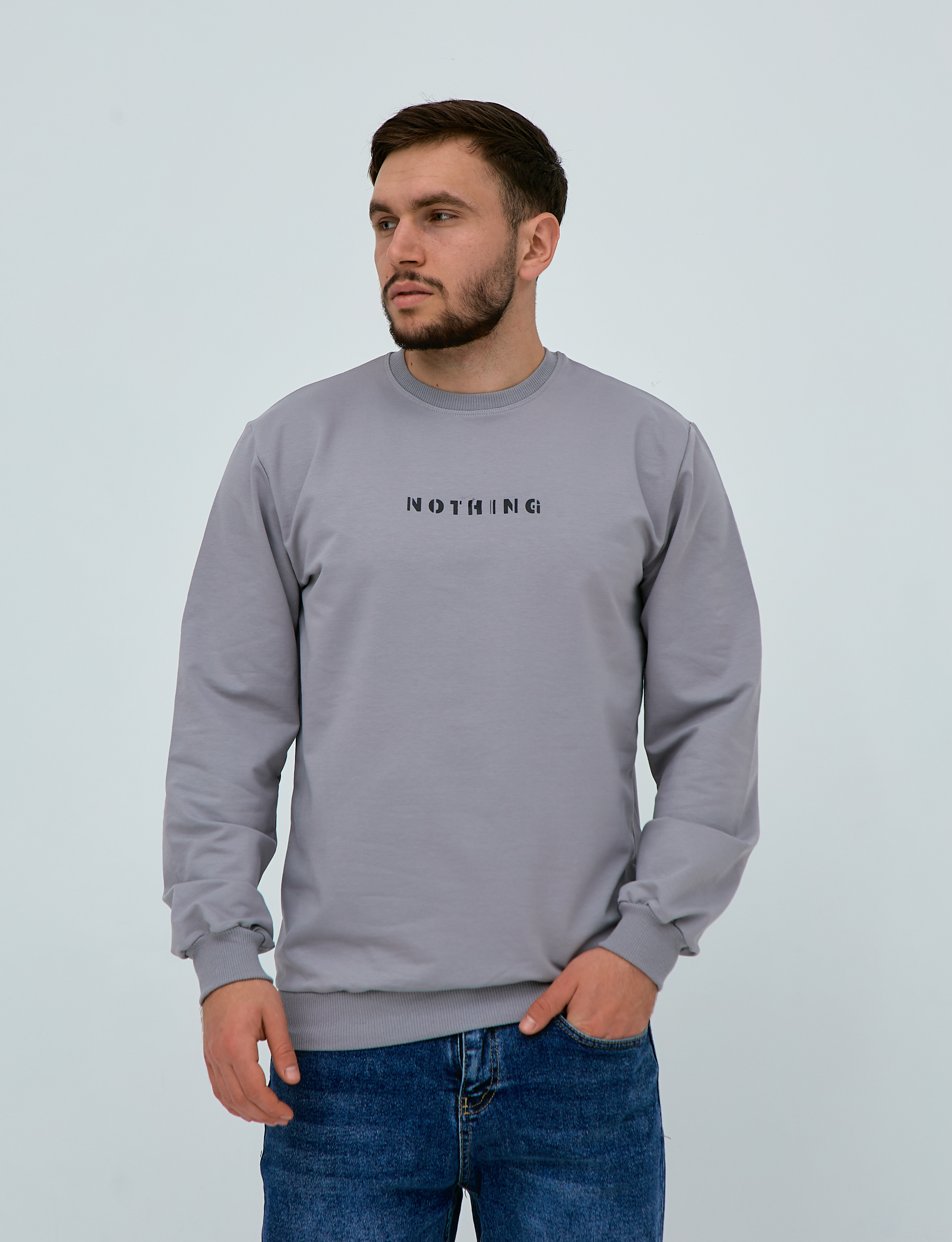 Світшот великих розмірів NOTHING 18038