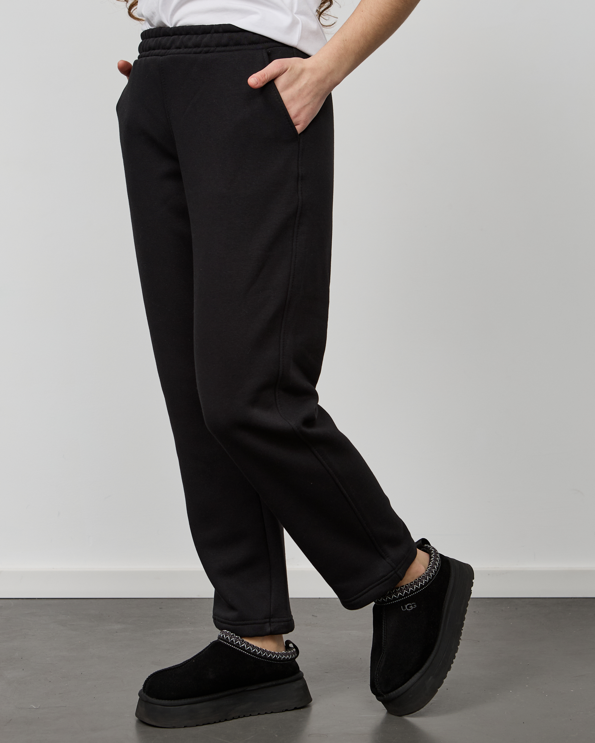 Брюки женские прямые с фиксаторами по низу Hector 24135