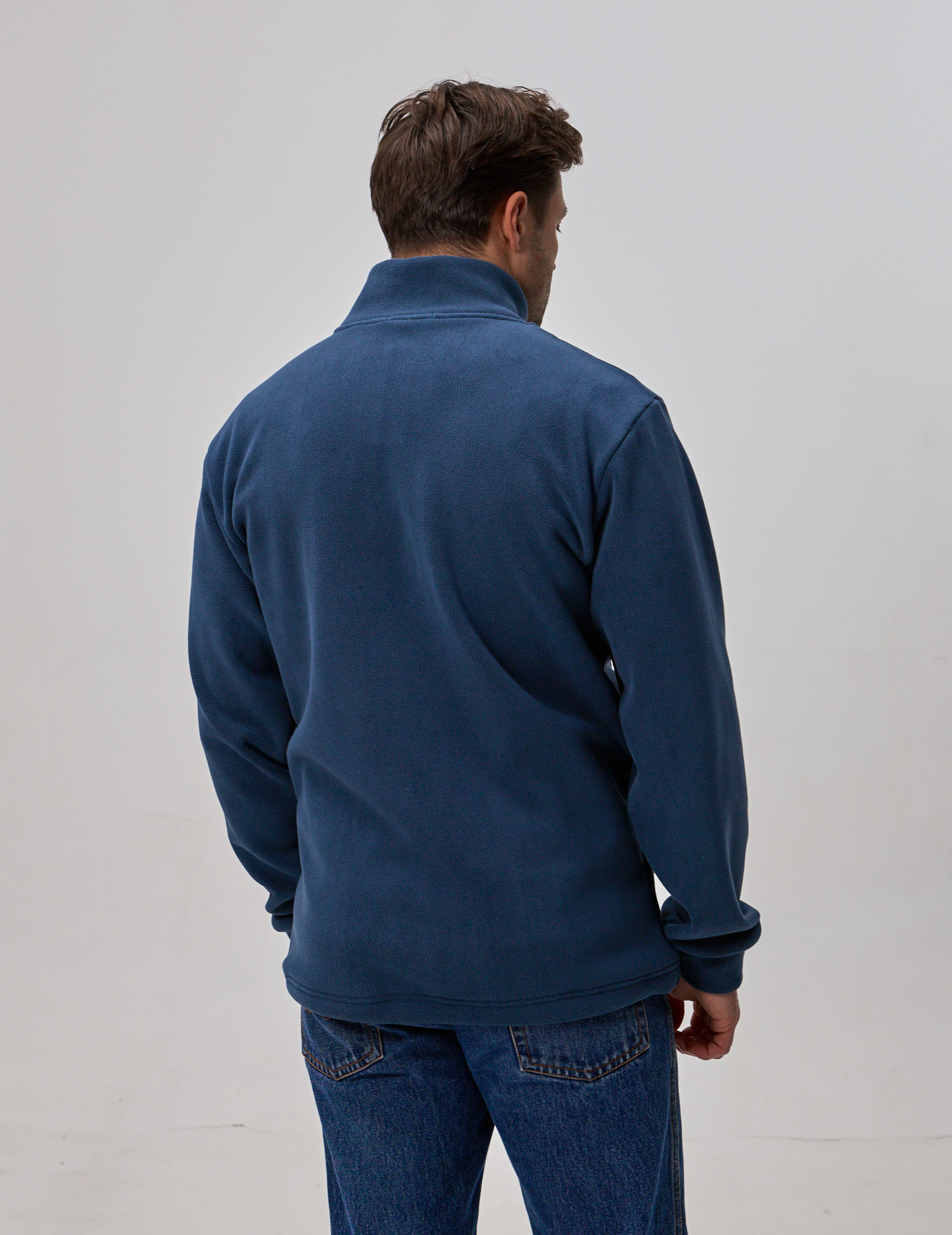 Чоловіча кофта флісова на застібці 30480