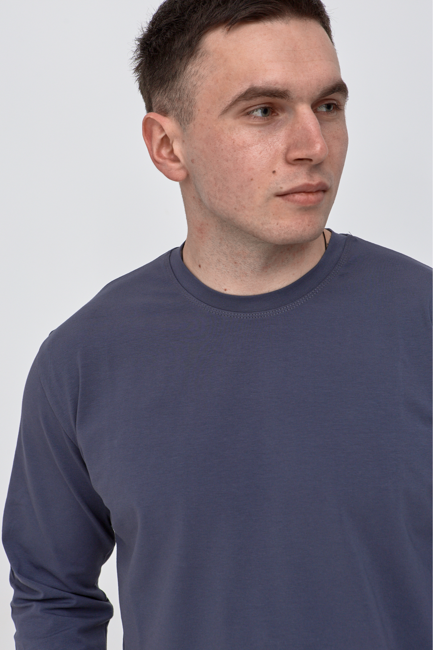 Чоловічий лонгслів великих розмірів Hector 25200