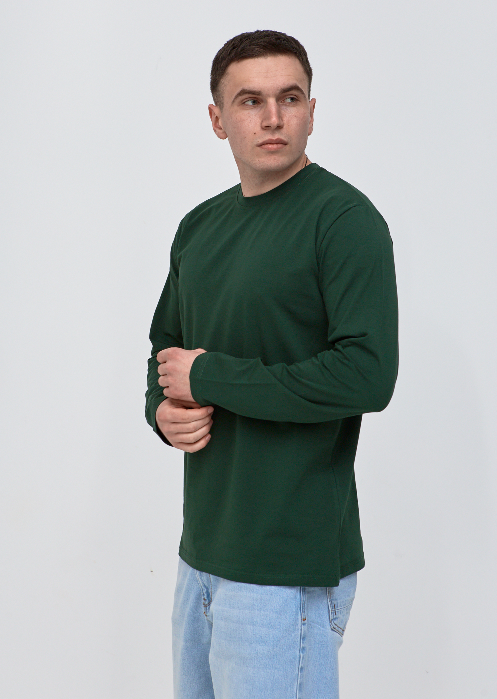 Чоловічий лонгслів великих розмірів Hector 25200