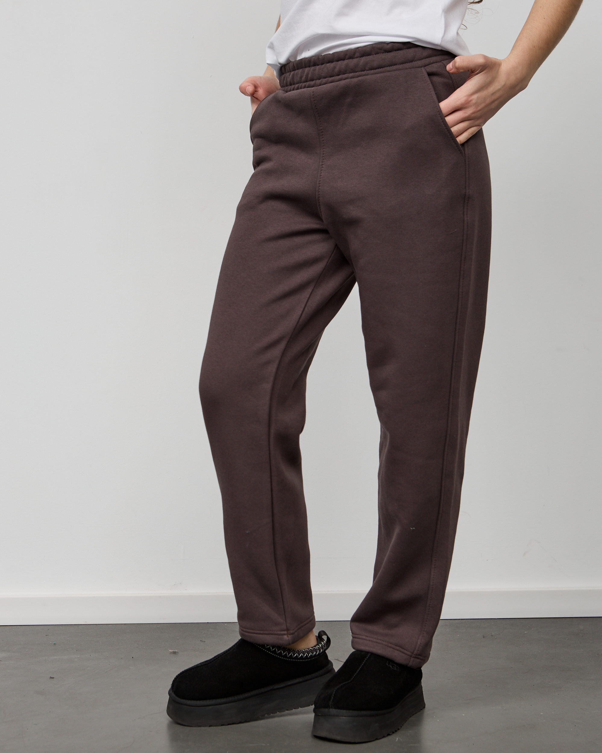 Брюки женские прямые с фиксаторами по низу Hector 24135