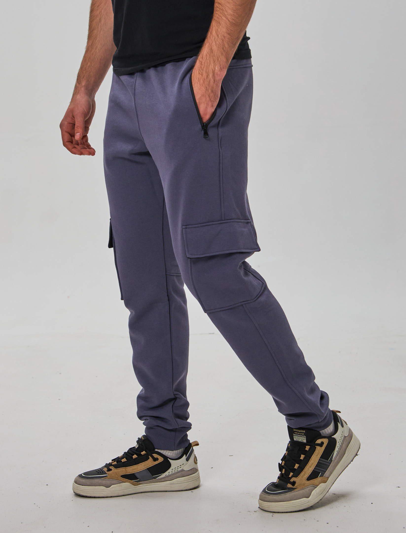 Теплые штаны-карго Hector 30669