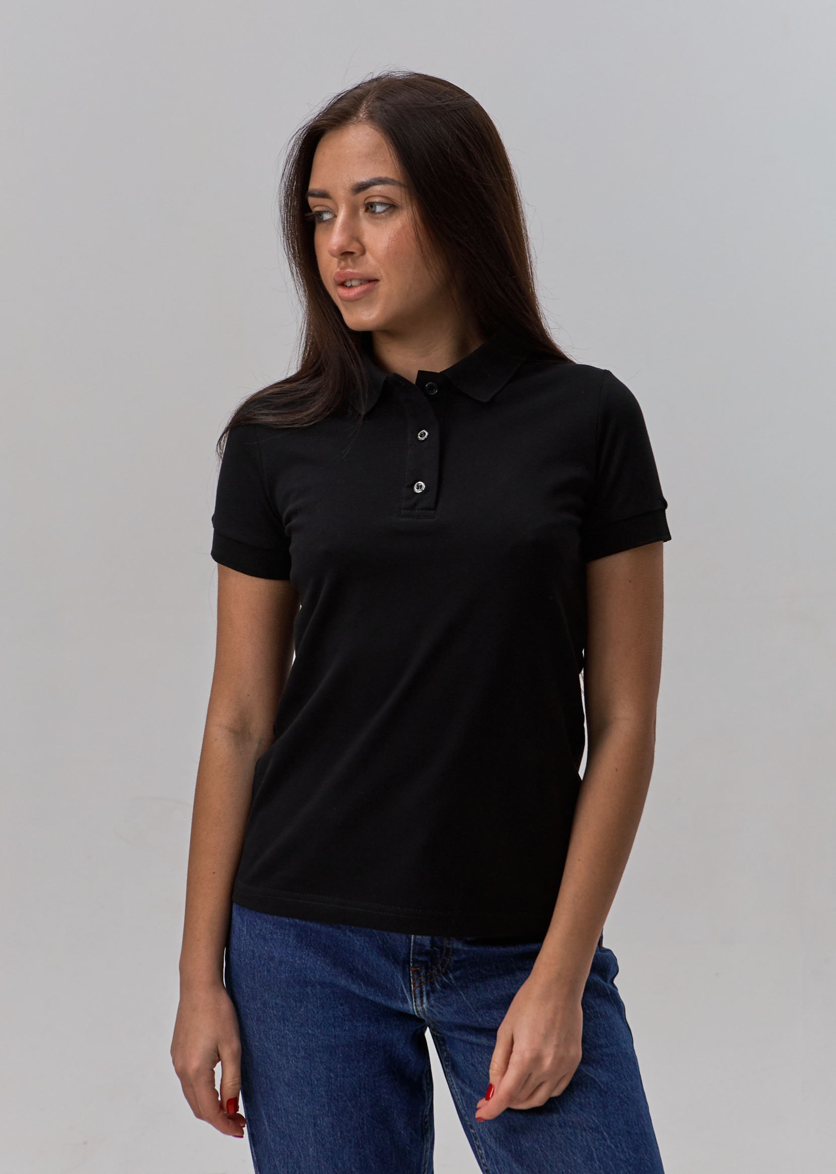 Женская футболка поло 24101