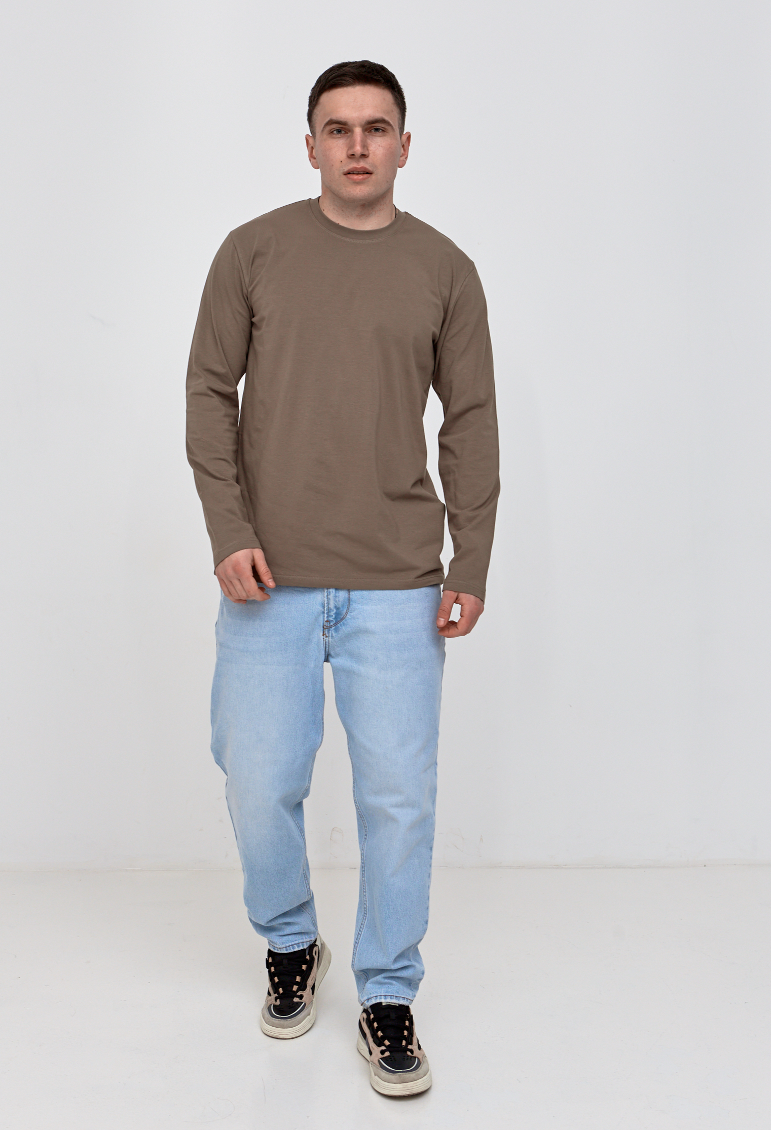 Чоловічий лонгслів великих розмірів Hector 25200