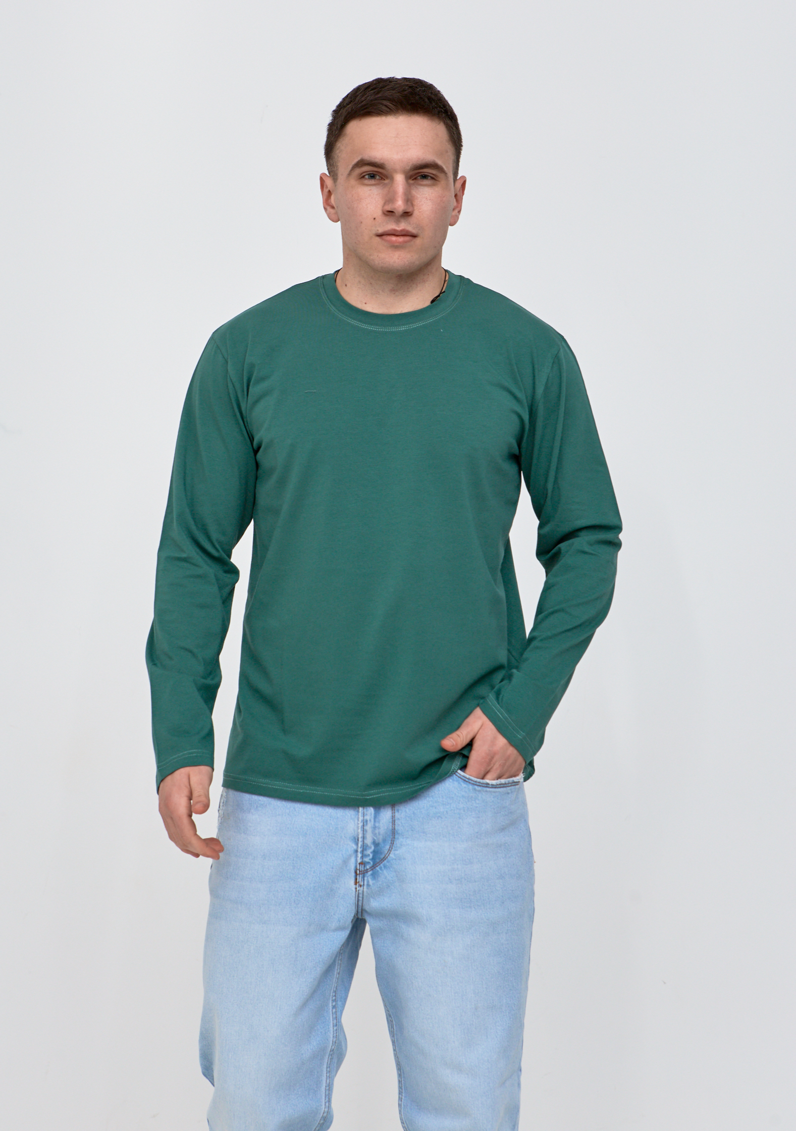 Чоловічий лонгслів великих розмірів Hector 25200