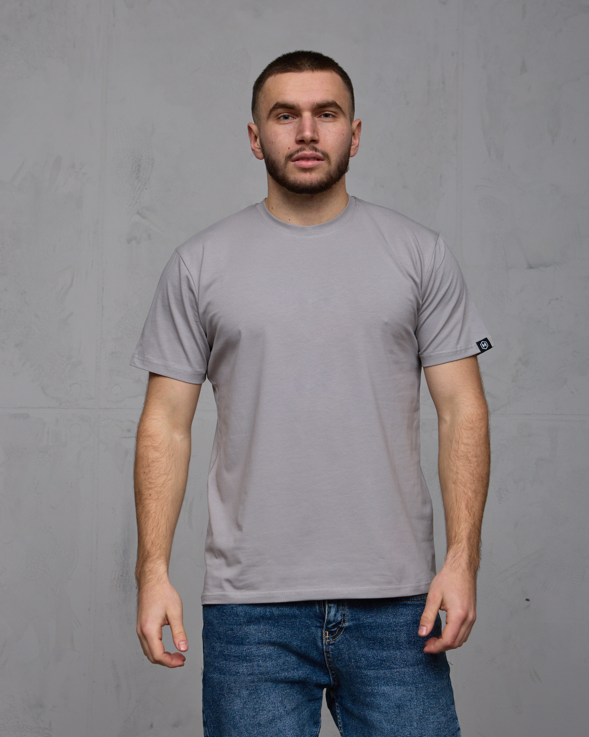 Мужская футболка супер батал Hector 40653