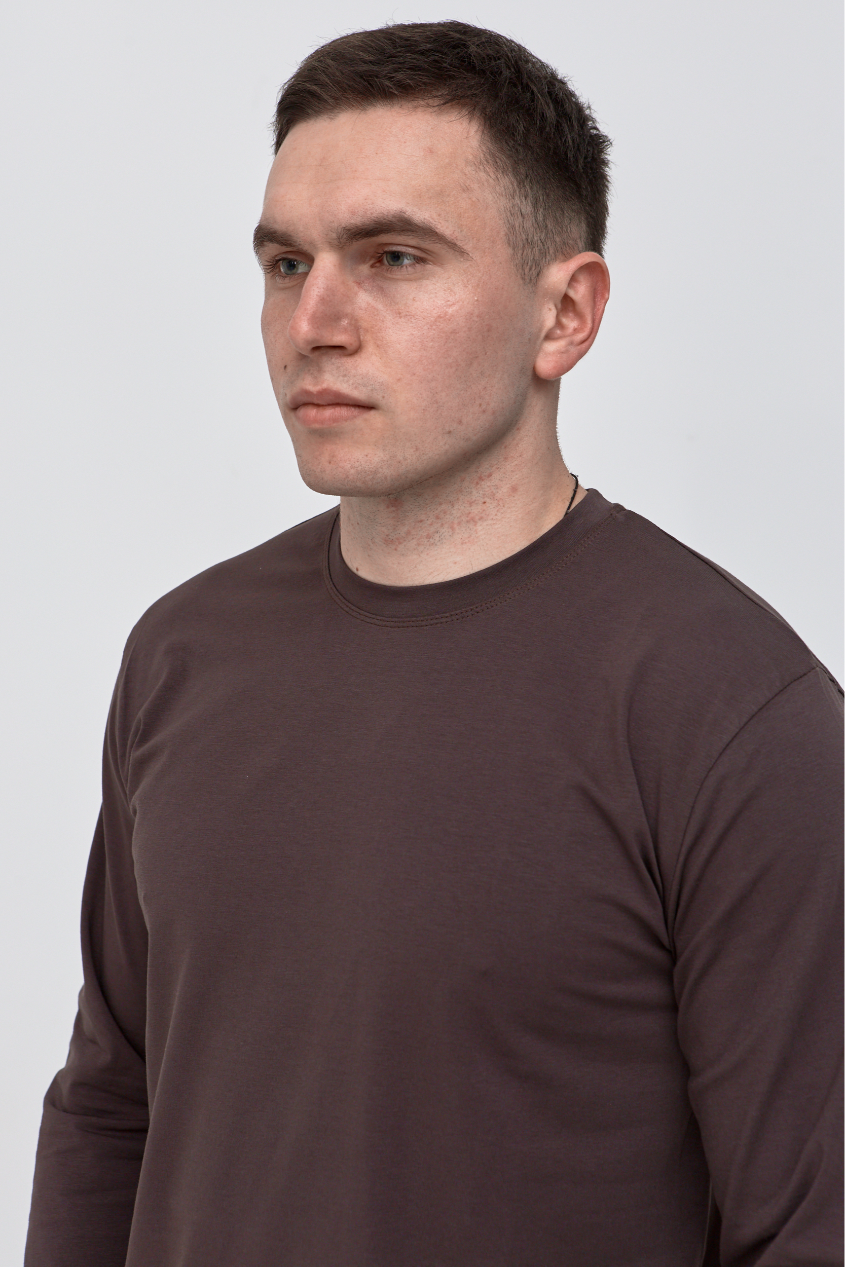 Чоловічий лонгслів великих розмірів Hector 25200