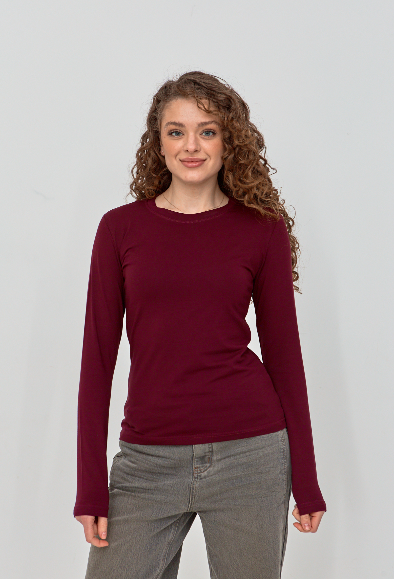 Класичний жіночий лонгслiв Hector 24700