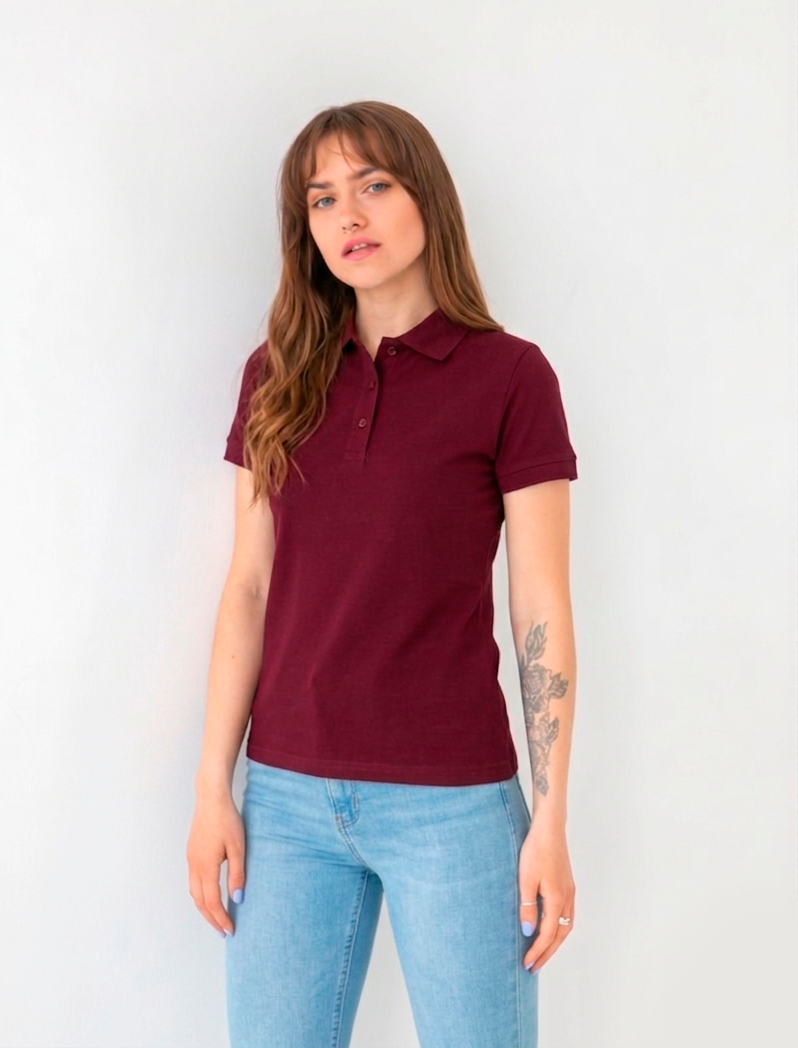 Женская футболка поло 24101