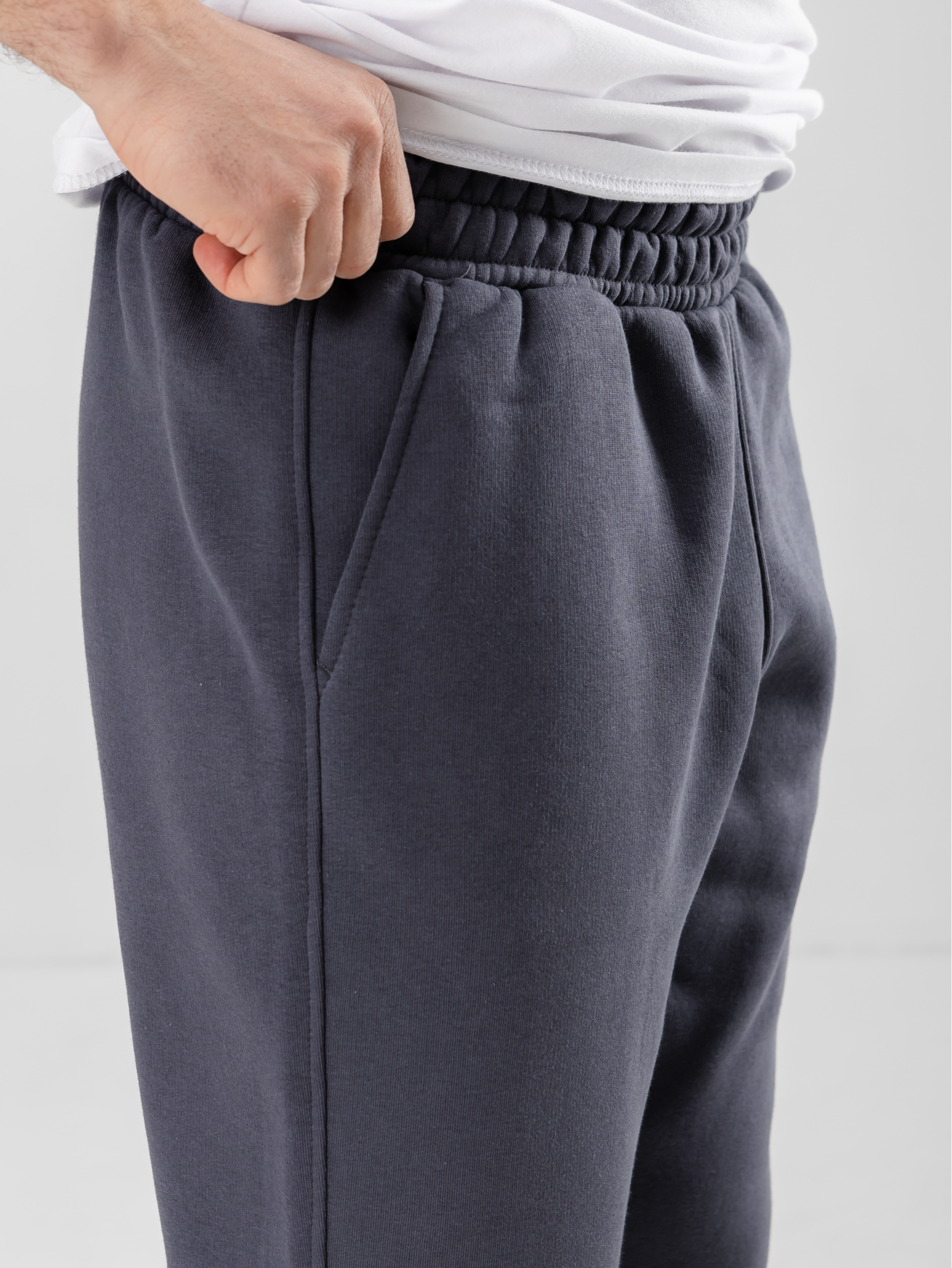 Трендові теплі oversize штани на манжетах Hector 30690
