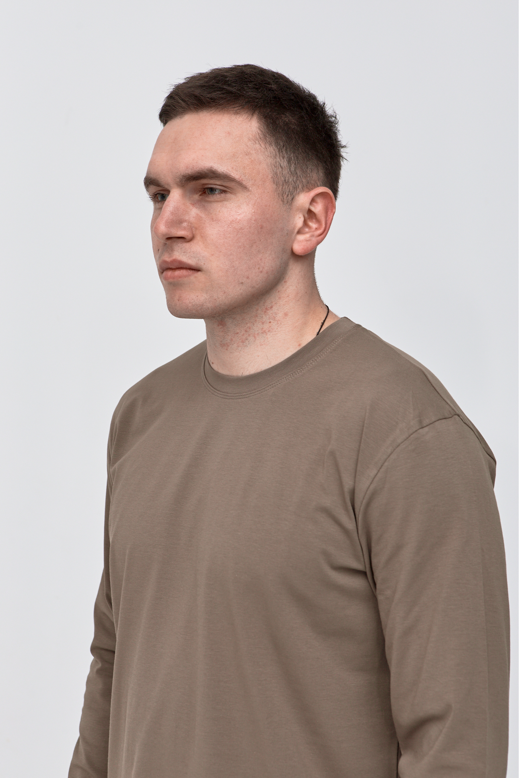 Чоловічий лонгслів великих розмірів Hector 25200