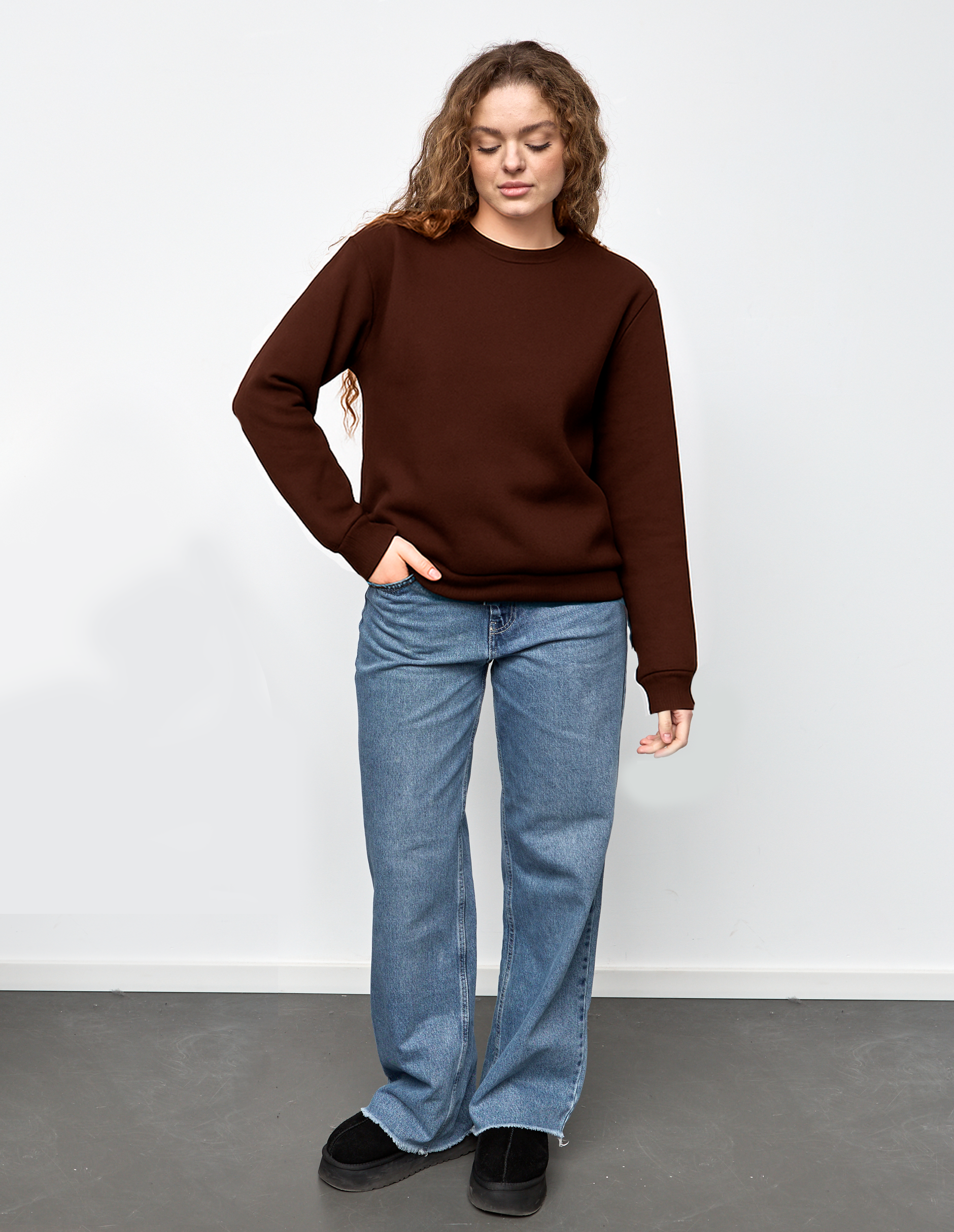 Теплий жіночий світшот Hector 24201