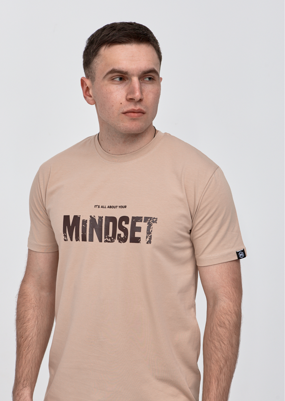 Чоловіча футболка з принтом MINDSET 42020