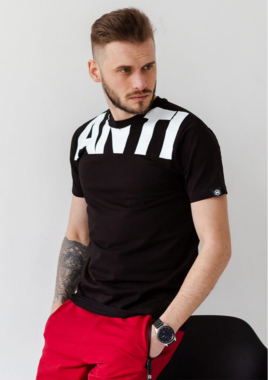 Чоловіча футболка anti 40048