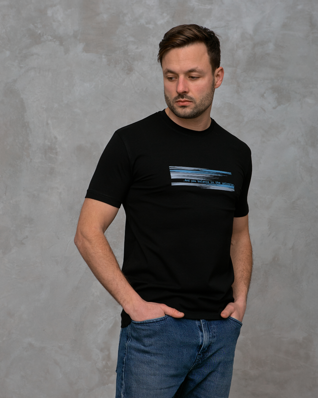 Стильна чоловіча футболка AND YОU BALANCE 40429