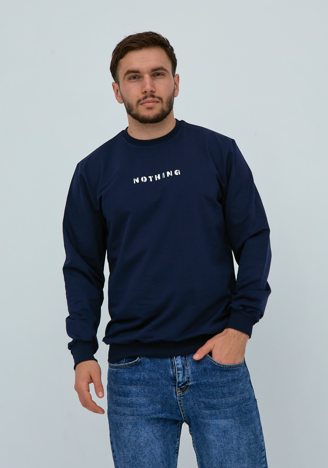 Світшот великих розмірів NOTHING 18038