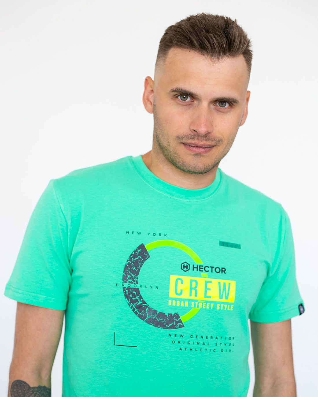 Мужская футболка crew 40130