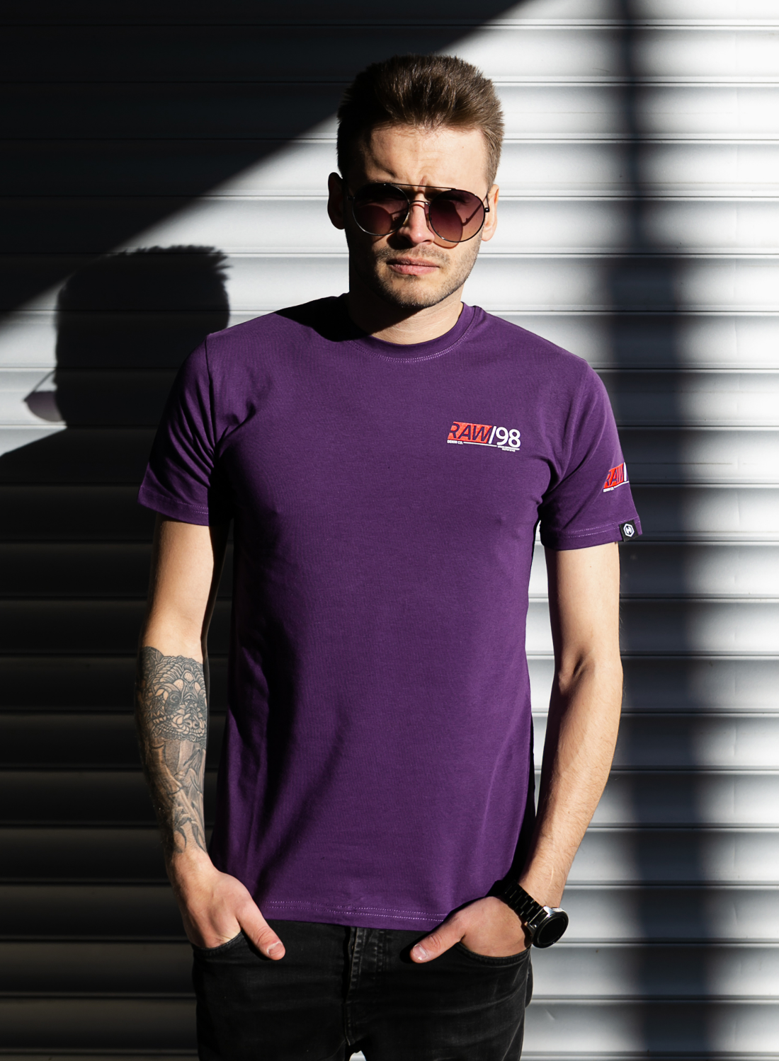 Мужская футболка raw 98 40145