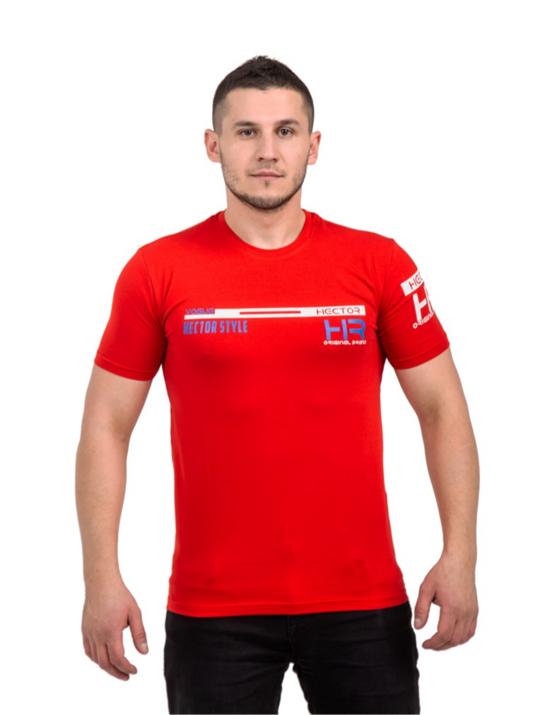 Мужская футболка hector style 15008