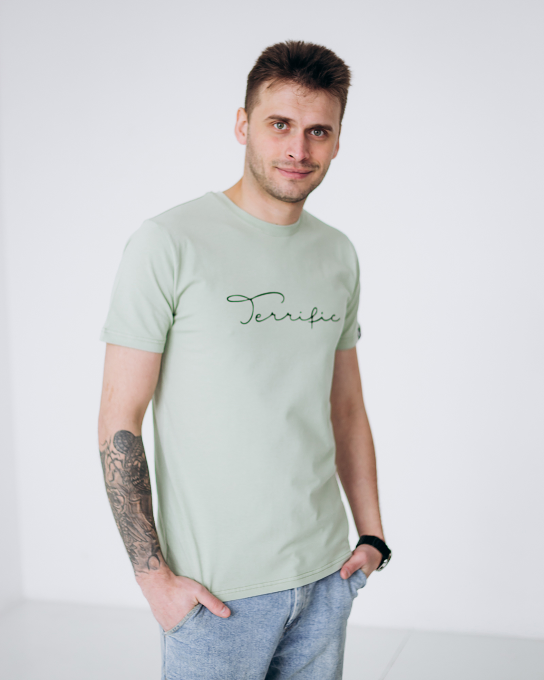 Мужская футболка terrific 40101