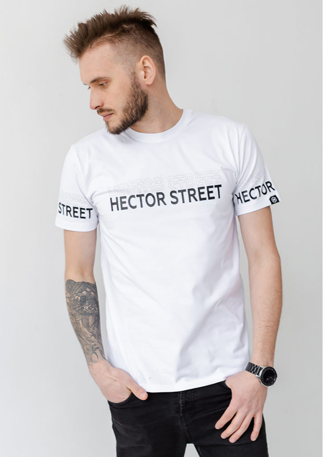 Мужская футболка hector street 40047