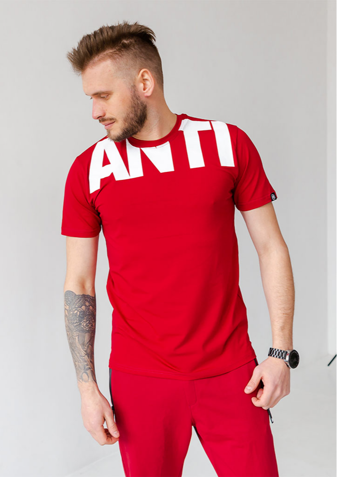 Мужская футболка anti 40048