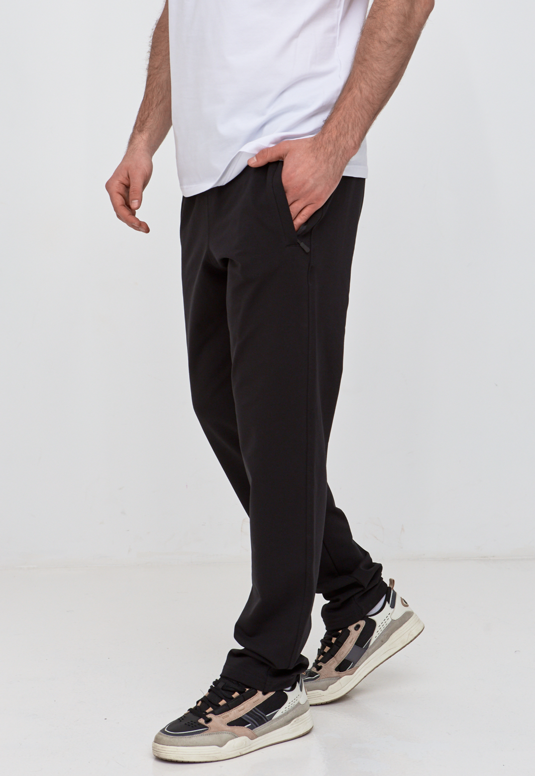 Прямые спортивные штаны больших размеров 18309