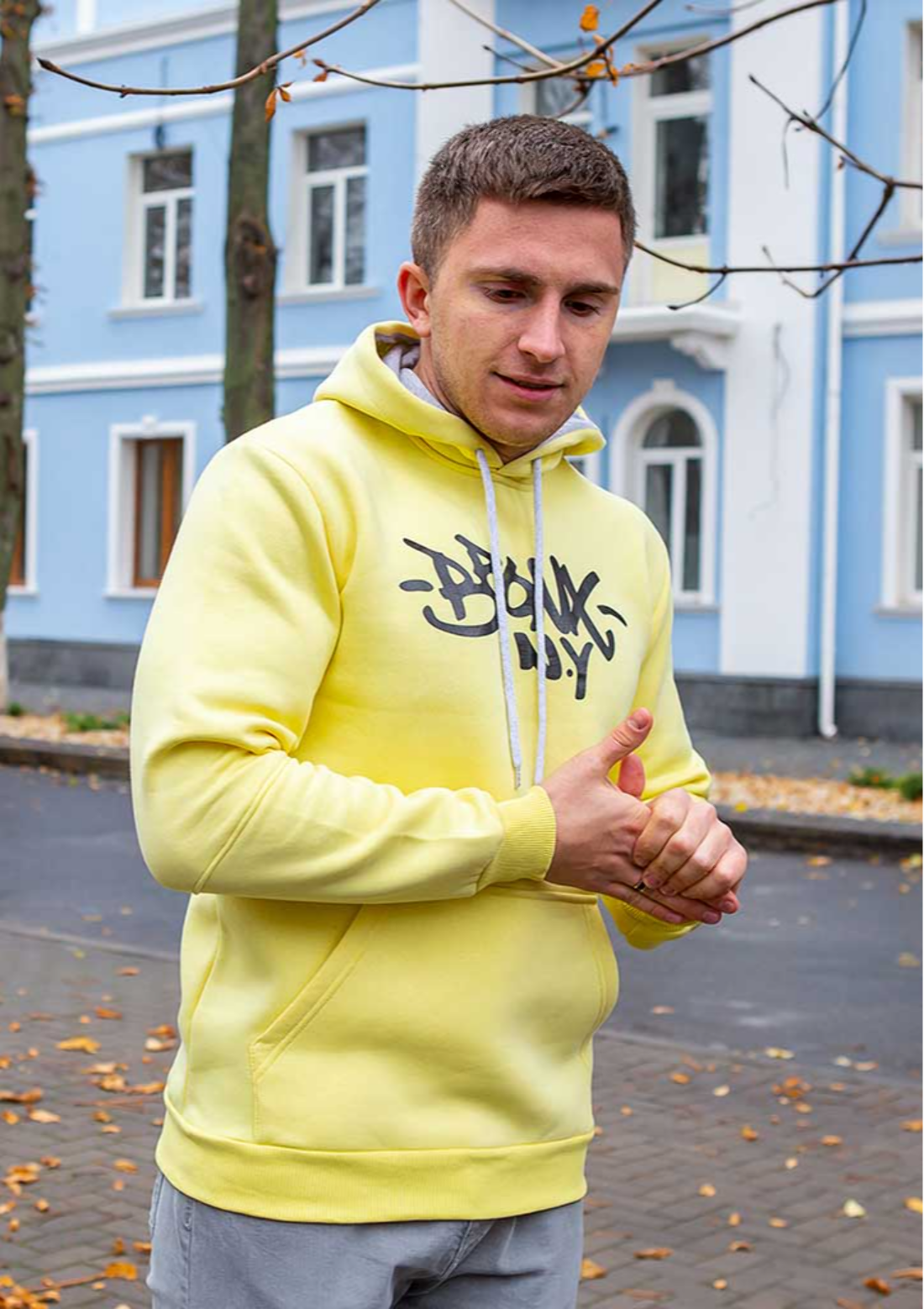 Теплое худи bronx n.y. 30008