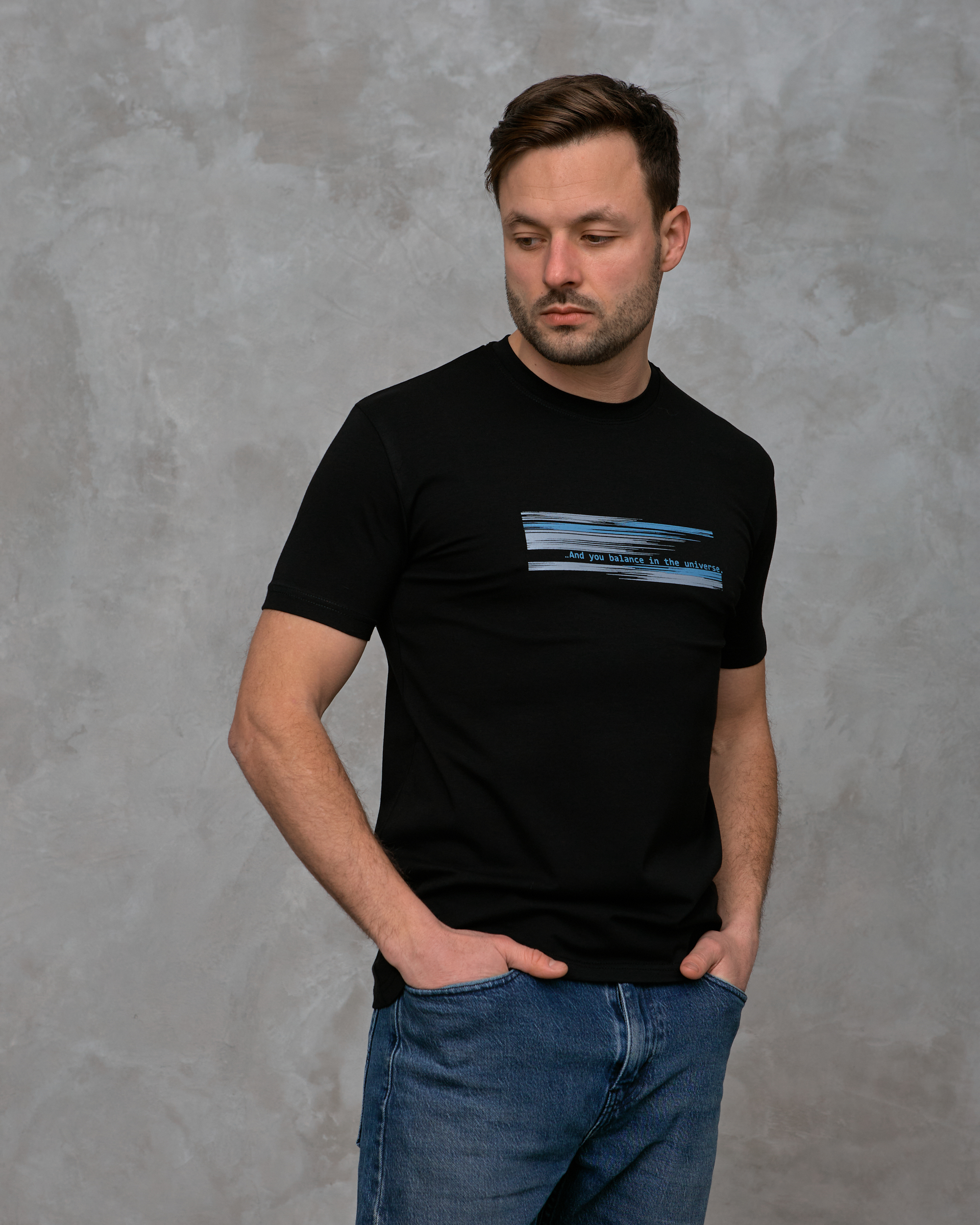 Стильна чоловіча футболка AND YОU BALANCE 40429