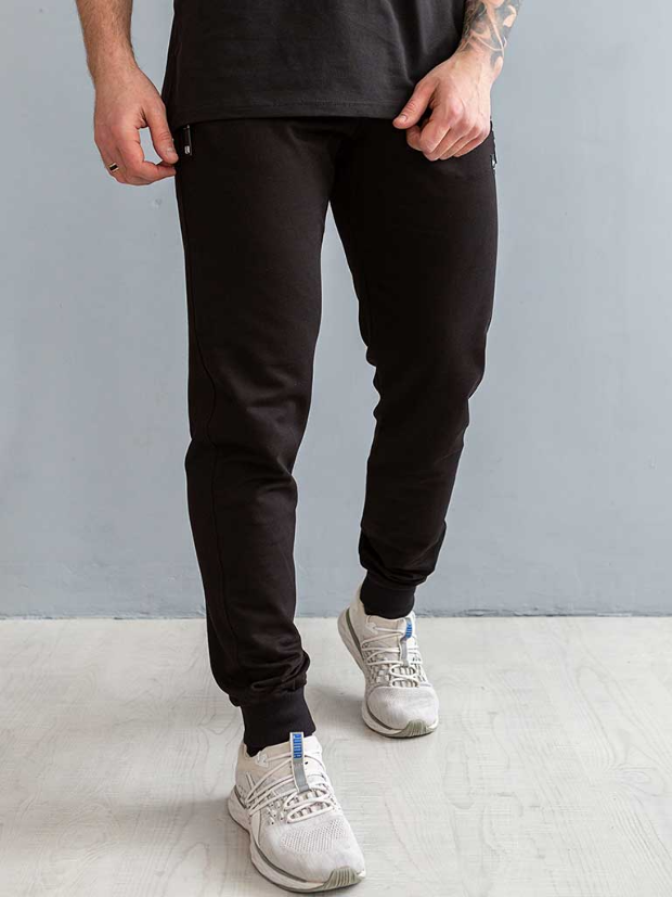 Спортивные штаны на манжетах hector 17465