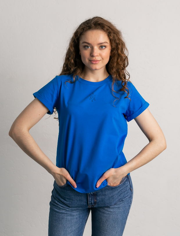 Жіноча футболка з Тризубом 24553