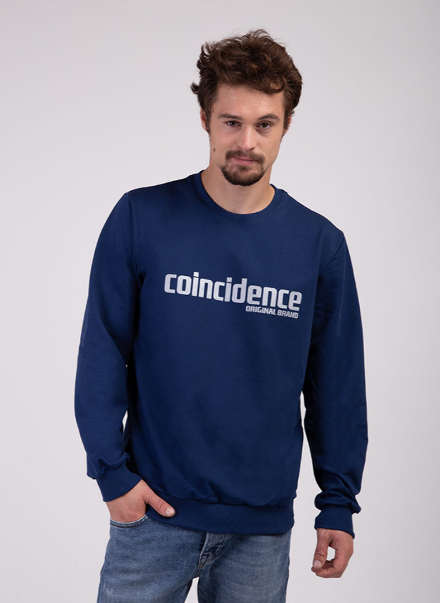 Світшот великих розмірів із принтом coincidence 18001