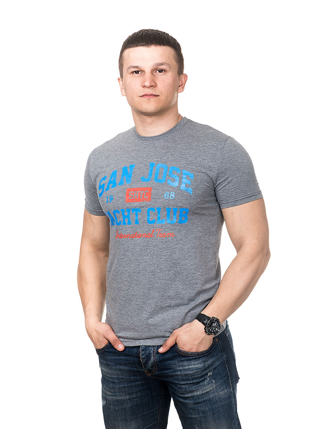 Мужская футболка san jose 5033