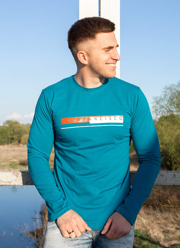 Чоловічий лонгслів san francisco 5216