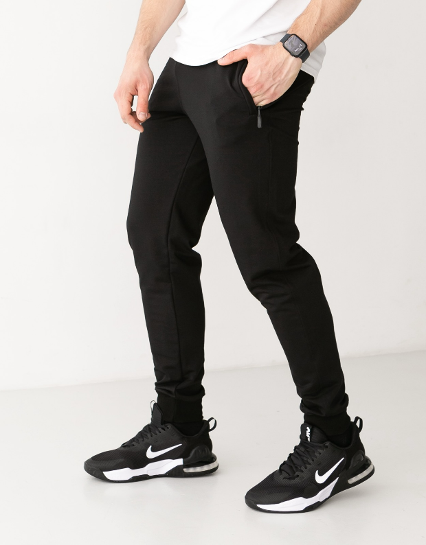 Чоловічі спортивні штани з кишенями на застібці Hector 17484