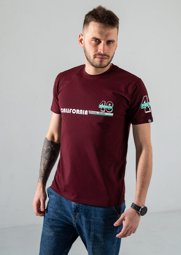 Мужская футболка california 40024