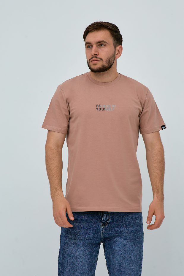Футболка великих розмірів BELIEV IN YOURSELF 40634