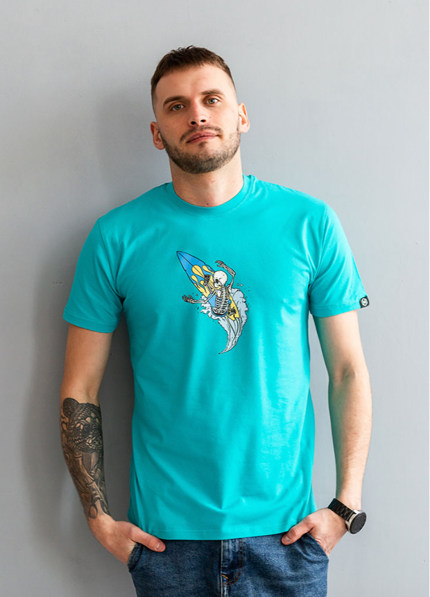 Чоловіча футболка skull 40026