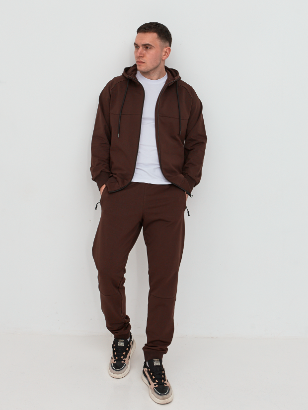 Чоловічий спортивний костюм hector з капюшоном 17409