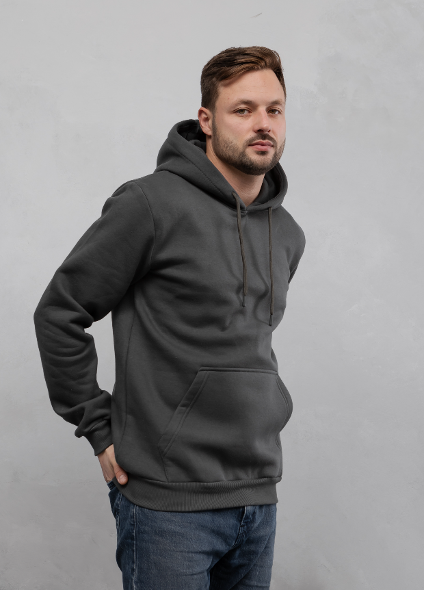 Базове однотонне чоловіче худі hector 30031