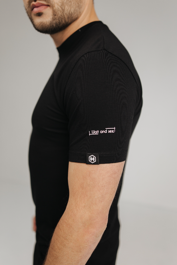 Мужская футболка WAIT AND SEE 40210