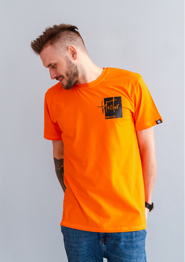 Чоловіча футболка великих розмірів hector brand 23017